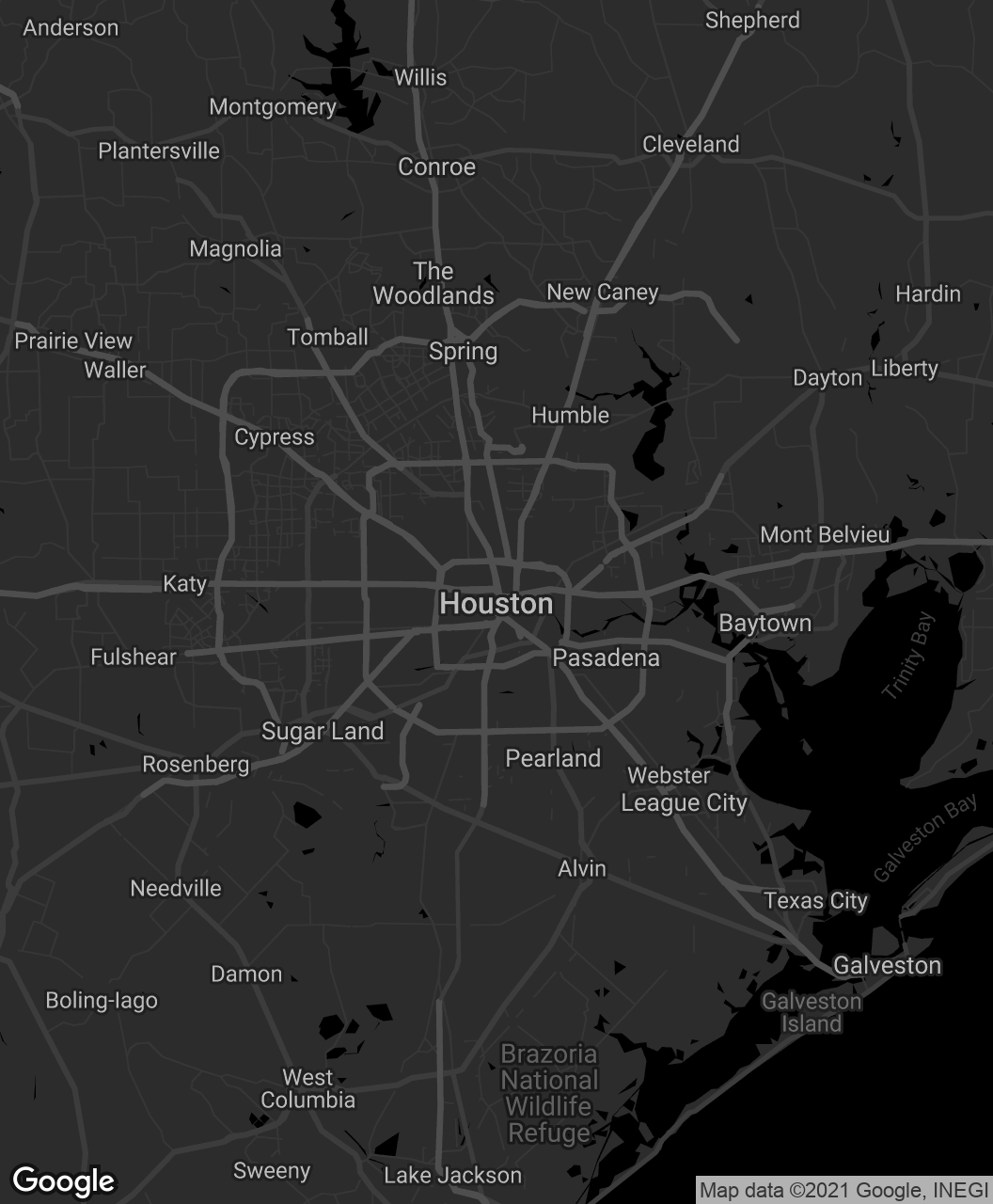 Main Event Location Map
